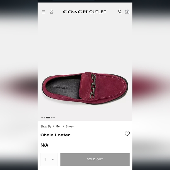 COACH loafers - Picture 7 of 7